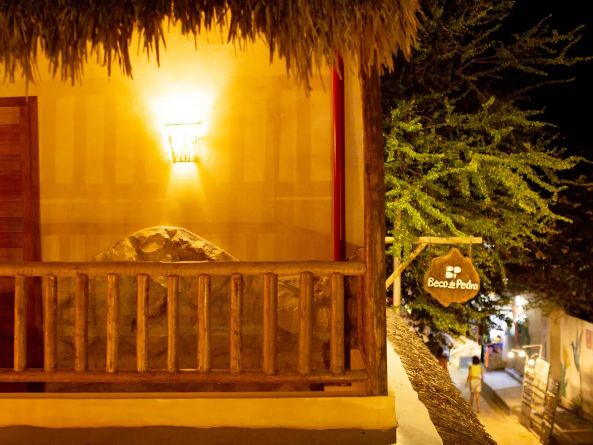 Interior da Pousada Vila de Pedra em Jericoacoara
